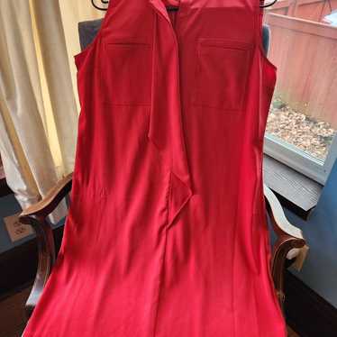 Sleeveless Red Dress