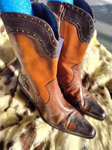 Stuart weitzman cowboy boots - Gem