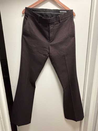 John Varvatos Bordeaux Virgin Wool flared trousers