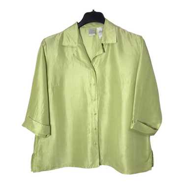 Emma James Liz Claiborne Womens Vintage Silk Shirt