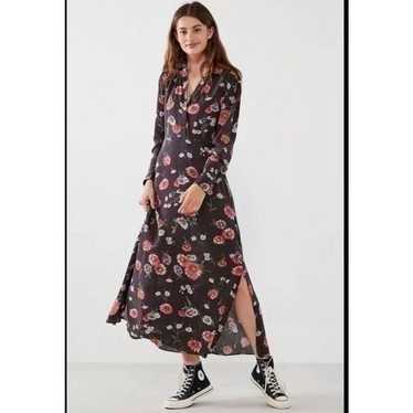 Anthropologie Kimchi Blue floral maxi dress