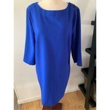 Banana republic blue dress size 12 work dress