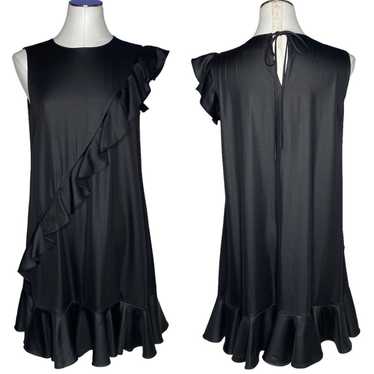 & Other Stories Satin Frill Dress size 6