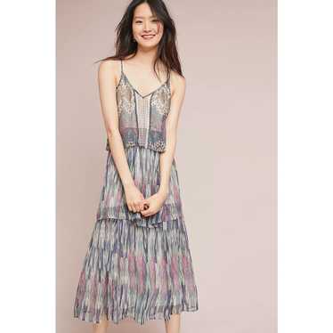 Anthropologie Meadow Rue Josie Tiered Maxi Dress, 