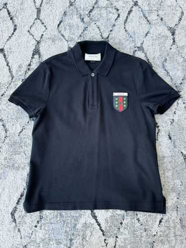 Gucci Black Gucci Polo Shirt