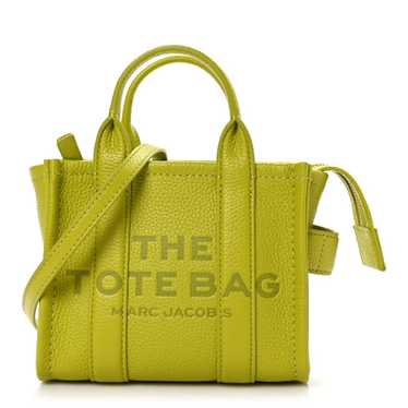 MARC JACOBS Grained Calfskin Micro The Tote Bag Ci