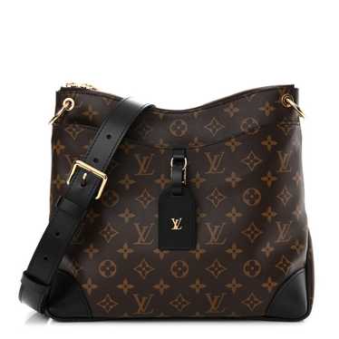 LOUIS VUITTON Monogram Odeon MM Black