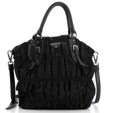 Prada tessuto gaufre tote - Gem Prada tessuto gaufre tote - Gem