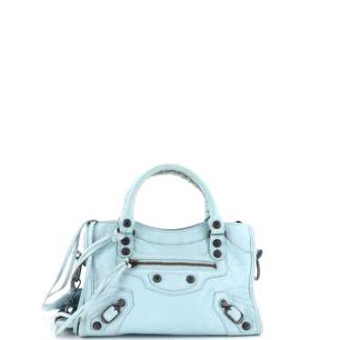 Balenciaga City Classic Studs Bag Leather Mini