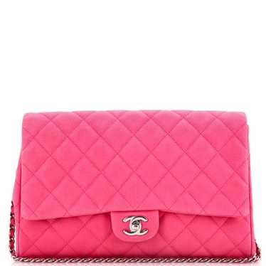 CHANEL Clutch with Chain Quilted Caviar