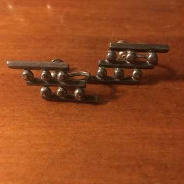 Vintage Navajo Sterling Earrings