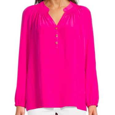 Lilly Pulitzer Elsa silk top