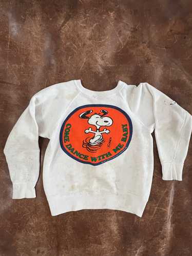 60s/70s Come Dance With Me Baby Snoopy Sweatshirt