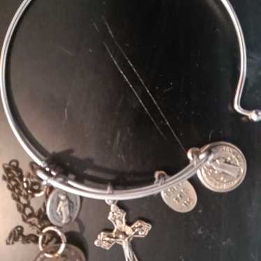 Alex and Ani charm bracelet.