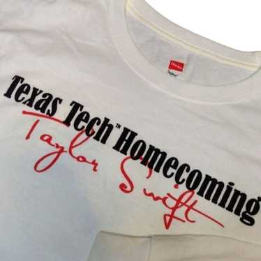 Taylor Swift Texas Tech Homecoming Tee size Large 