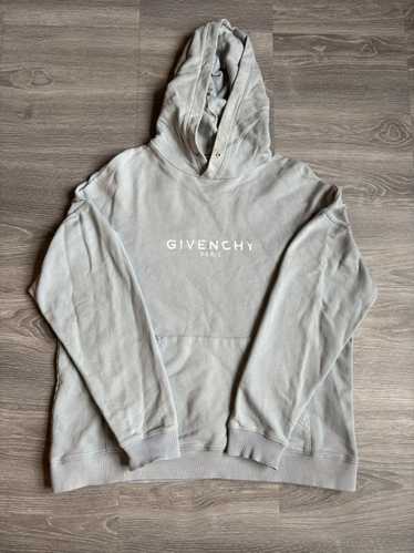 Givenchy Givenchy Distressed Logo Hoodie