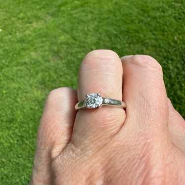 14k Tolkowsky .34ct Diamond Solitaire Engagement R