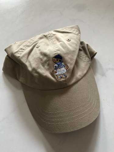 Polo Ralph Lauren Polo bear ball cap tan beige blu