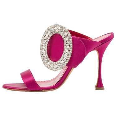 Manolo Blahnik Cloth sandal