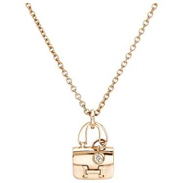 Hermès Pink gold necklace