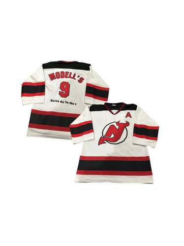 NHL × Streetwear New Jersey Devils Jersey White Mo