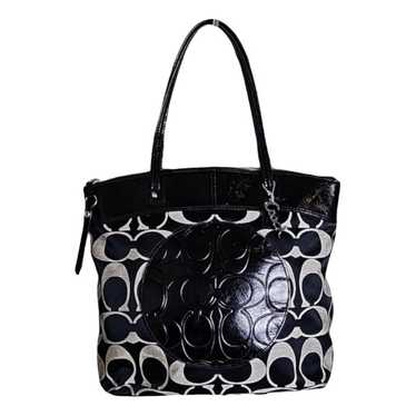 Coach Patent leather tote