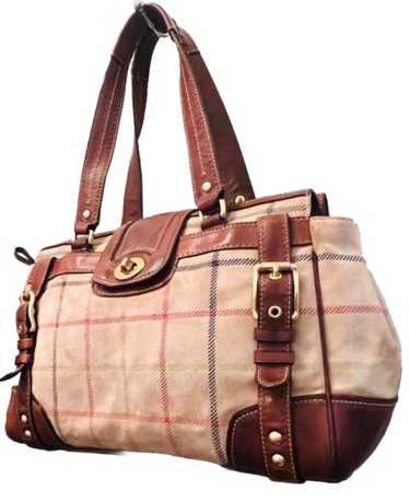 バッグ archive COACH Signature Check Hand Bag COACH F13548 SIGNATURE STRIPE TOTE BAG | eBay