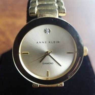 Anne Klein Women's Genuine Diamond Dial Bracelet W