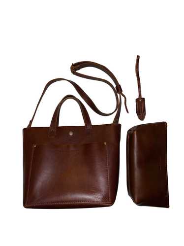 Portland Leather BROWN BUNDLE - Mini Crossbody Tot