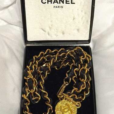 CHANEL Coco Mark Vintage 1982 Chain Belt