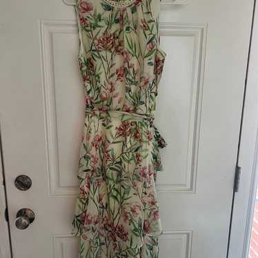 JESSICA HOWARD FLORAl SLEEVELESS DRESS SIZE 10