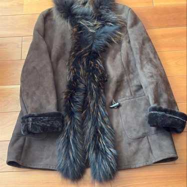 HANAÉ MORI Sheepskin Coat 40