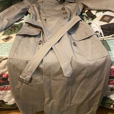 Vintage fox run trench coat