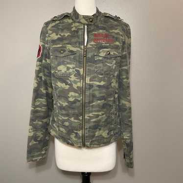 Woman's Medium Camo Harley-Davidson Jacket