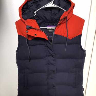 Patagonia hooded bivy down vest