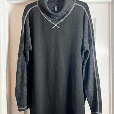 Free People Movement charcoal black sweatshirt swe