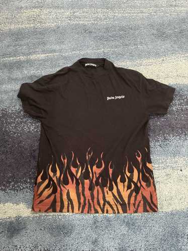 Palm Angels Palm angels fire print tee