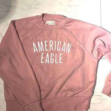 AMERICAN EAGLE Pink Sweatshirt