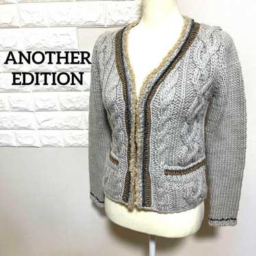 ANOTHER EDITION Cardigan Wool