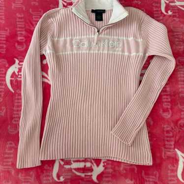 Vintage Calvin Klein Half Zip Sweater