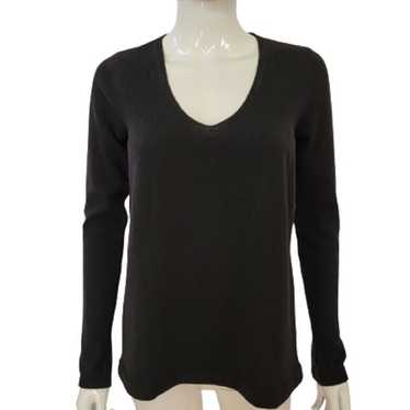 Vince 100% Cashmere Black Vintage Sweater