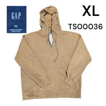 GAP plain vintage hoodie XL light brown