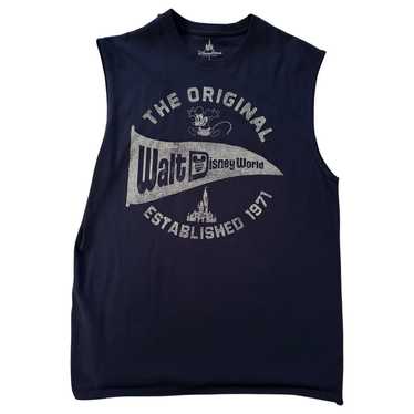 Disney Parks Parks Navy Blue Work Out Retro Tank S