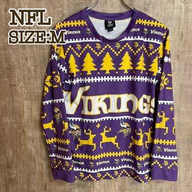 NFL Minnesota Vikings Long Sleeve T-Shirt Purple ×