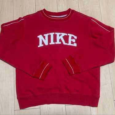 NIKE Red Sweatshirt 00's Vintage