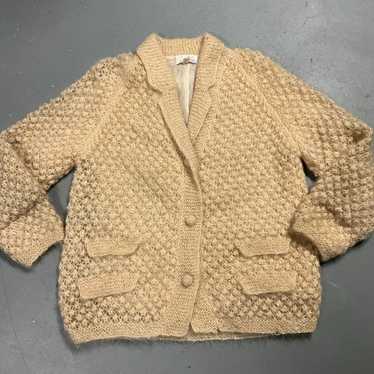 60s mohair cardigan - Gem