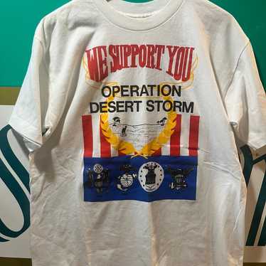 Vintage 1990 Operation Desert Storm Tshirt