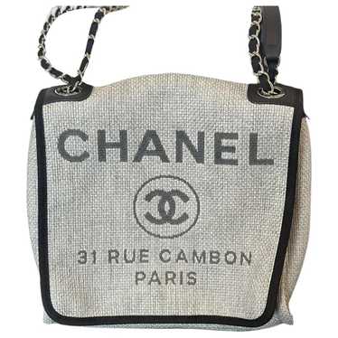 Chanel Deauville tweed crossbody bag