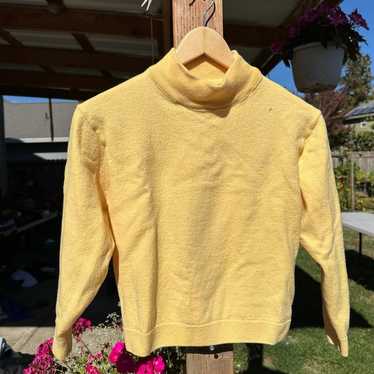 80’s Vintage yellow Pendleton sweater