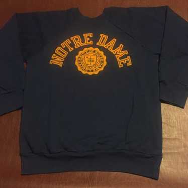 80s Champion Notre Dame Crewneck Sweater